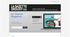Desktop Screenshot of gazette-international.com